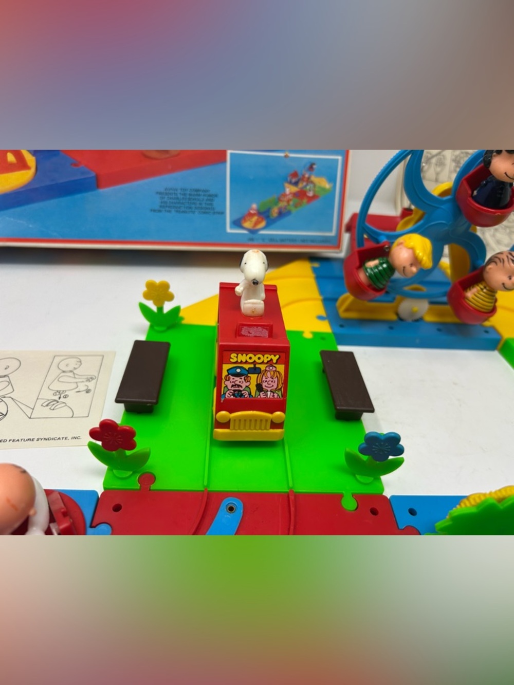 Vintage Snoopy Playland Kids Toy Set - Picture 7 of 16